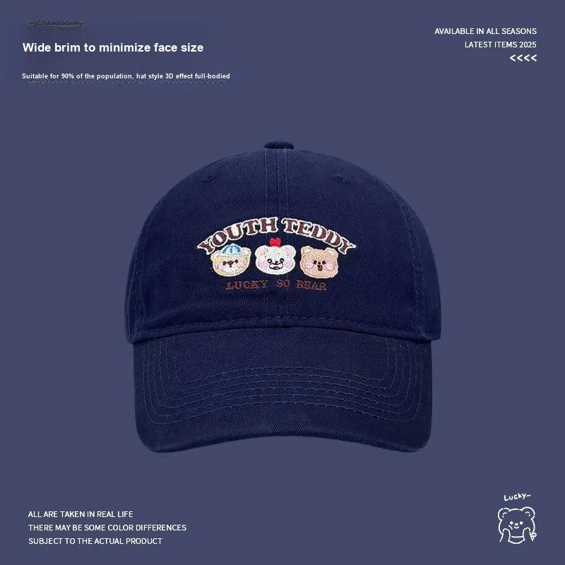 Yi Bu Kang Cotton Baseball Caps Women's-3