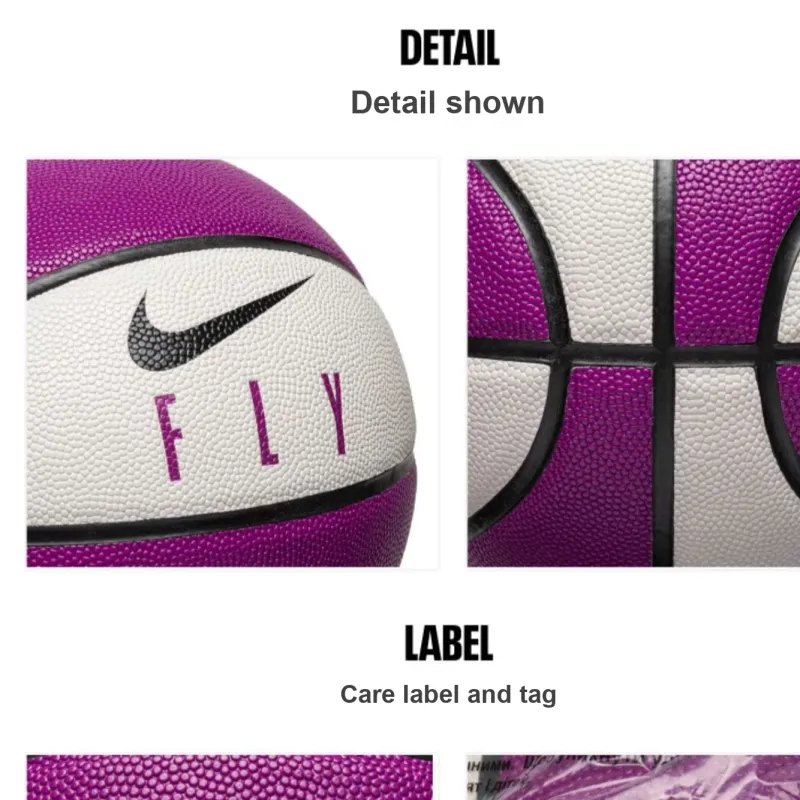 Nike 6 Indoor Outdoor Universal Basketball PU Purple White-1