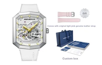 CERIEPON Automatic Mechanical Movement Watch Women's Watch White Dial 8902G B8