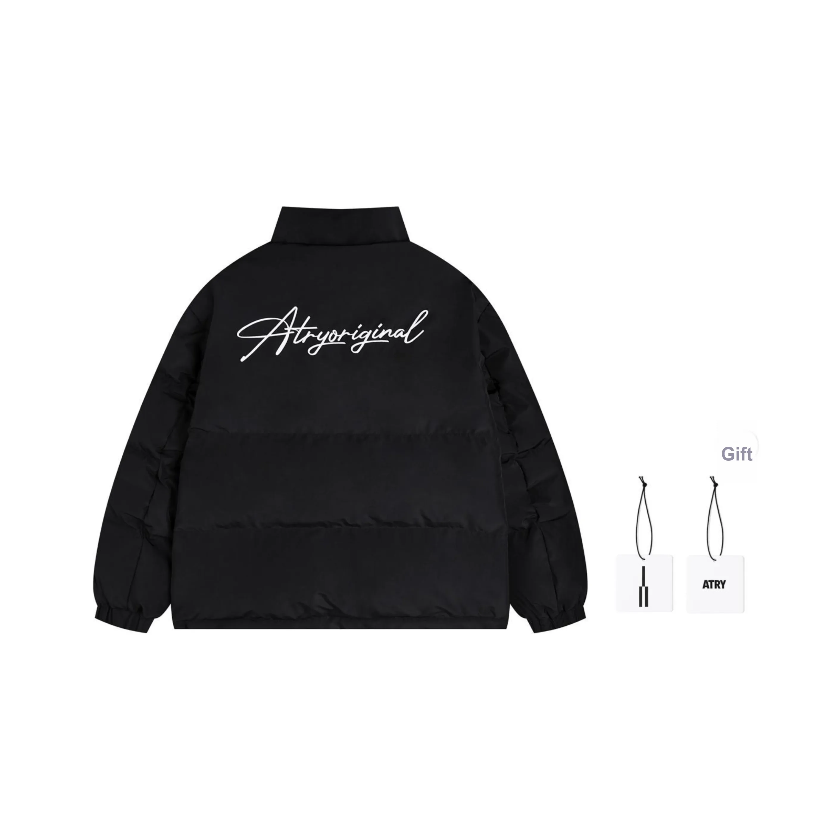 Atry Flower body LOGO series Пуховик Унисекс