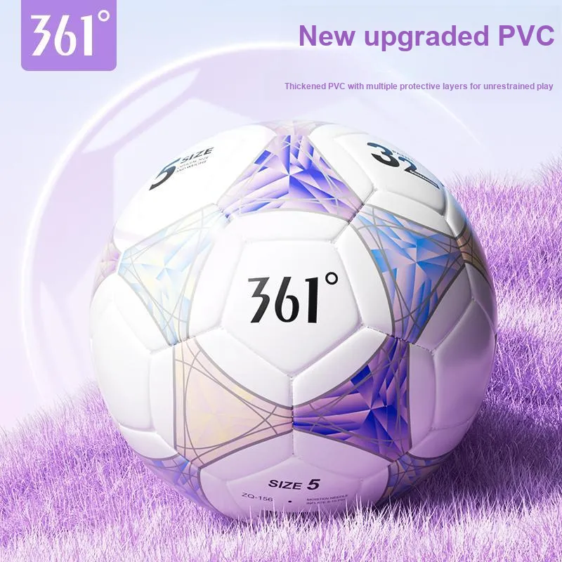 361° Size 45 Soccer PVC Unisex Dazzling Purple-1