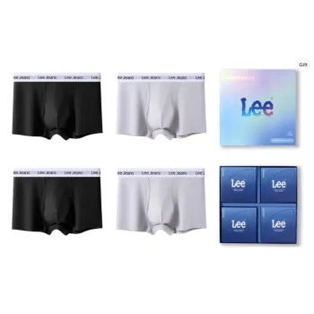 Lee Underpants Men's 4 Pack Gift Box Set