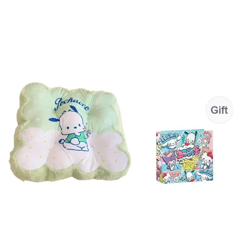 Sanrio Hello Kitty Kuromi Pochacco Seat Cushion Pillow Non-Shedding Washable Non-Fading Home Office Study Unisex-5