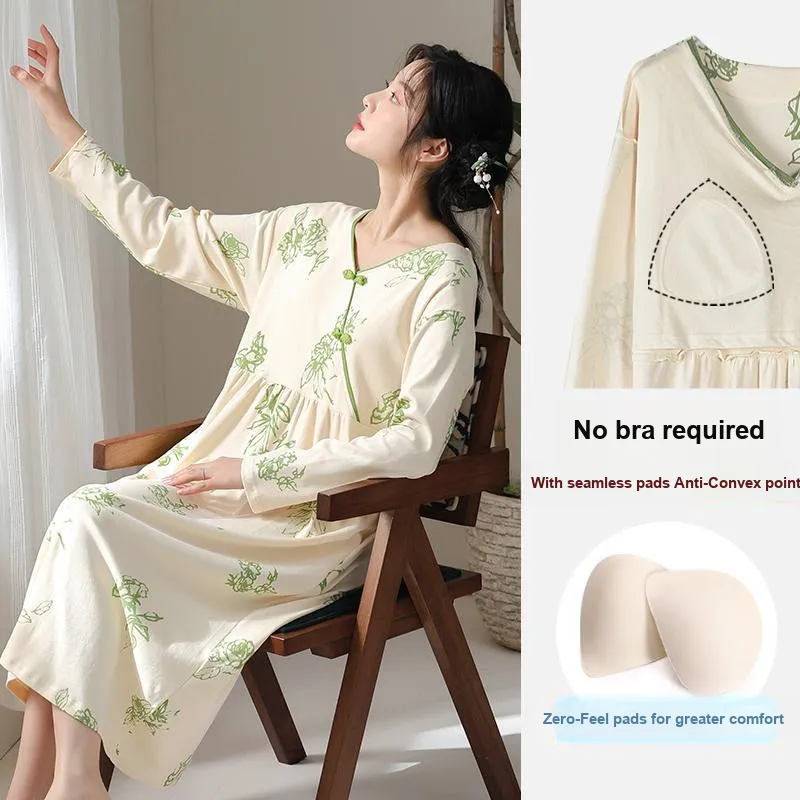 Lan Miao Long Sleeved Dress Women's Emerald Green-3