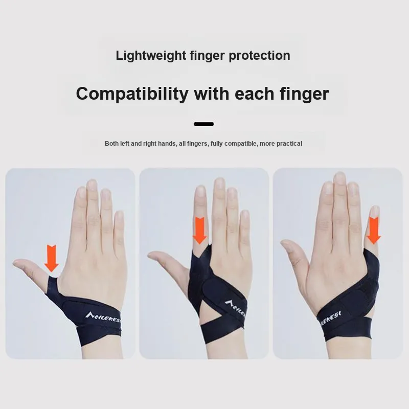 NAILEKESI Wristbands Breathable And Protective Black Polyester, Elastane Professional Protective Equipment-1