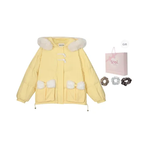 SNBL Пуховик Женские Custard