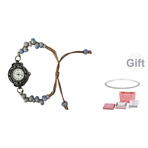 LANDU Кварцевый механизм сплав ремешок женские часы белый циферблат