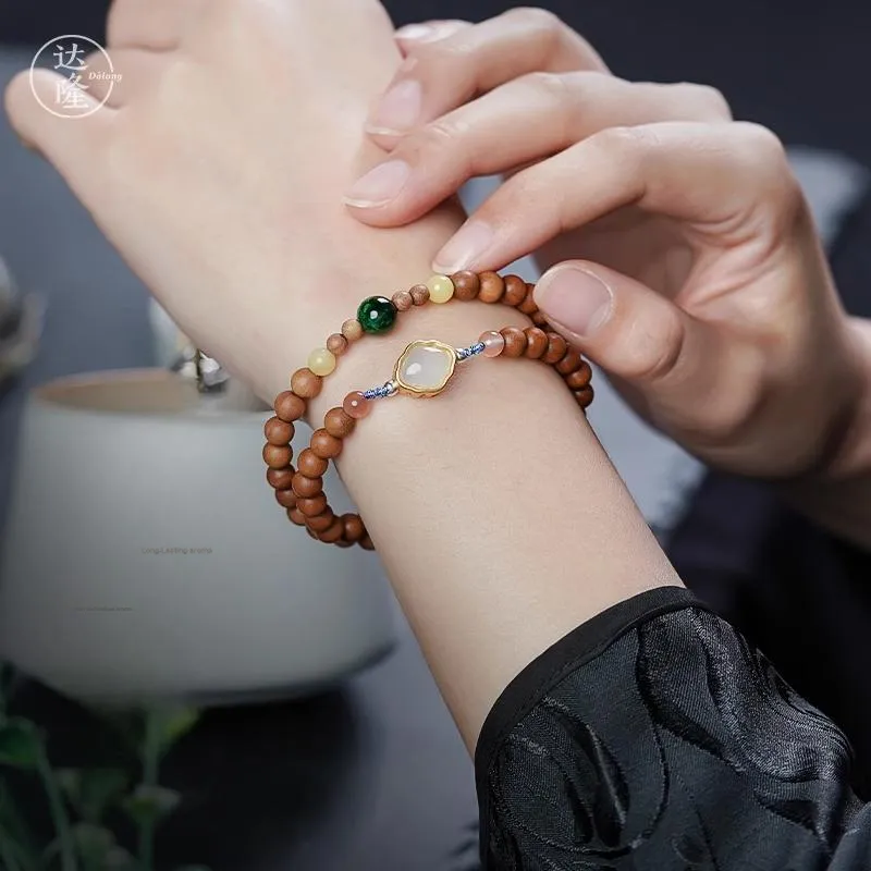 DALONG Old Mountain Sandalwood Bracelets Unisex-3