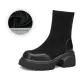 Black Fleece-Lined