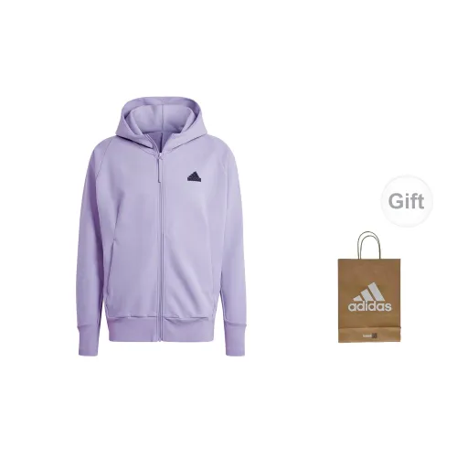 Adidas Jackets Unisex Purple With Gift Bag Included