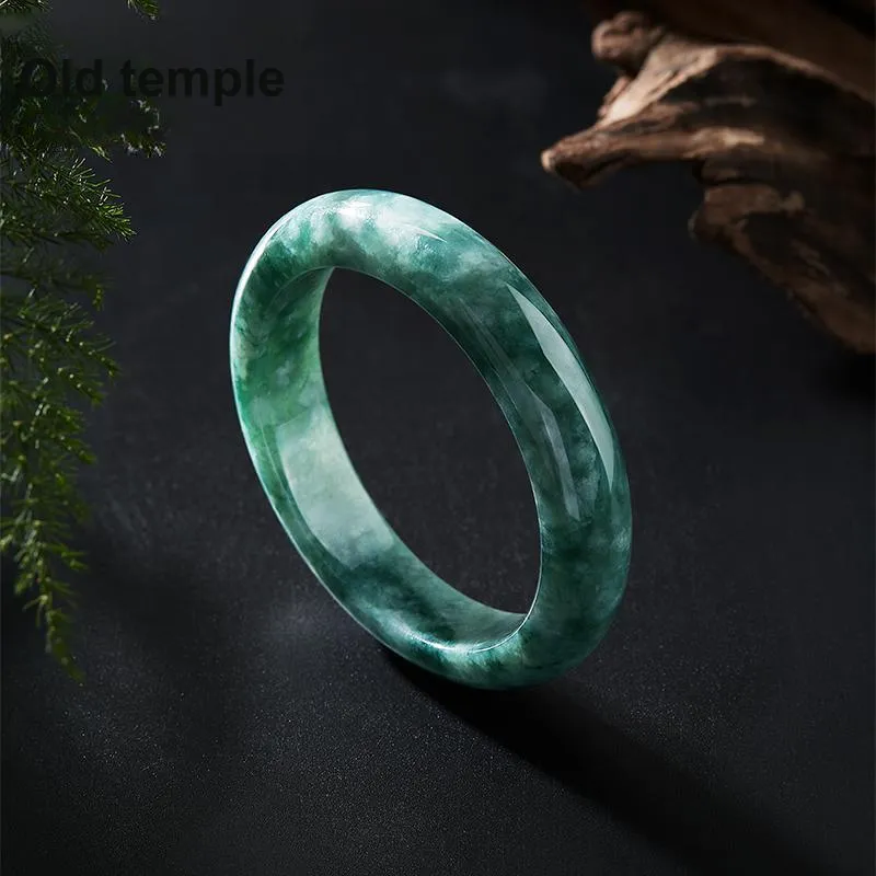 LAOMIAO Bean Type Jadeite Bangles Women's-3