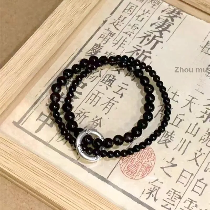 JIAFULAI Ebony Bracelets Unisex-1