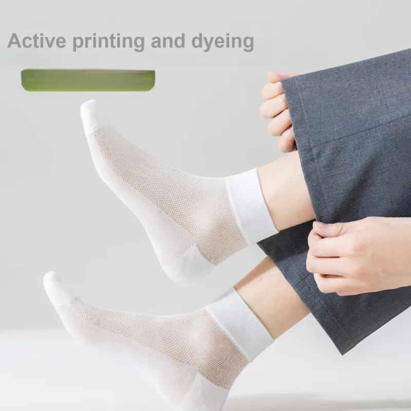 H YXIANG Ankle Socks Men's 6 Pack Mixed Color-3
