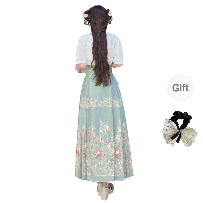 PAVEA Two Piece Skirt Sets Women's-1