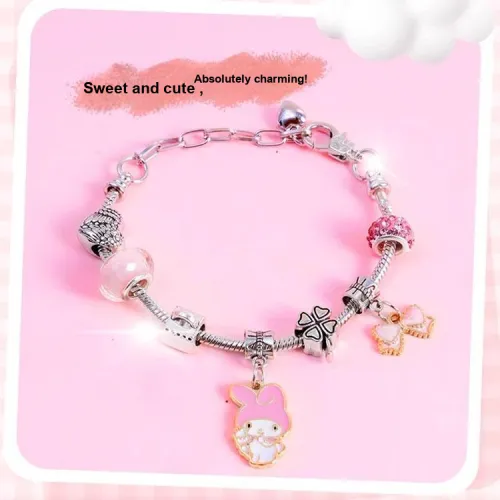 FIRST PARTY x Sanrio Melodi Браслет с подвеской коробка включена игрушка