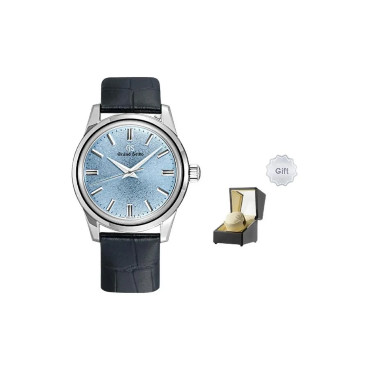GRAND SEIKO Manual Mechanical Movement Watch Men's Watches Blue Dial