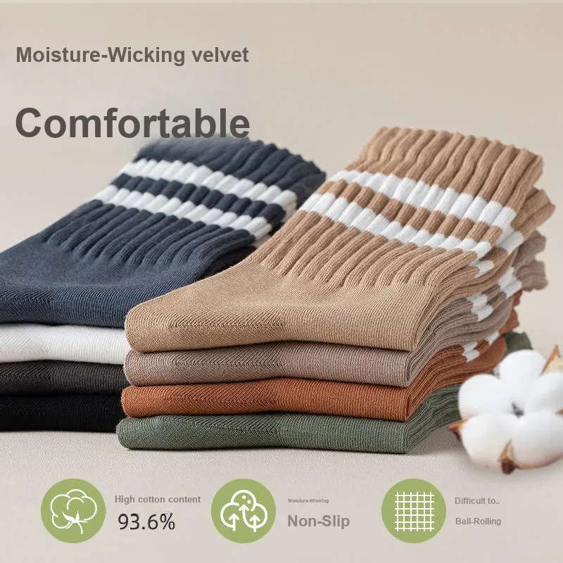 AOKANG Mid Calf Socks Men's 3 Pack-7