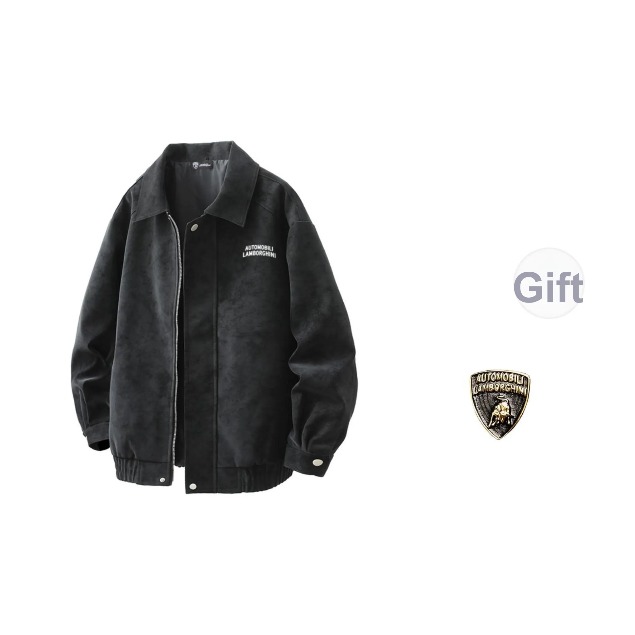 AUTOMOBILI LAMBORGHINI Куртки и пальто из PU-кожи унисекс