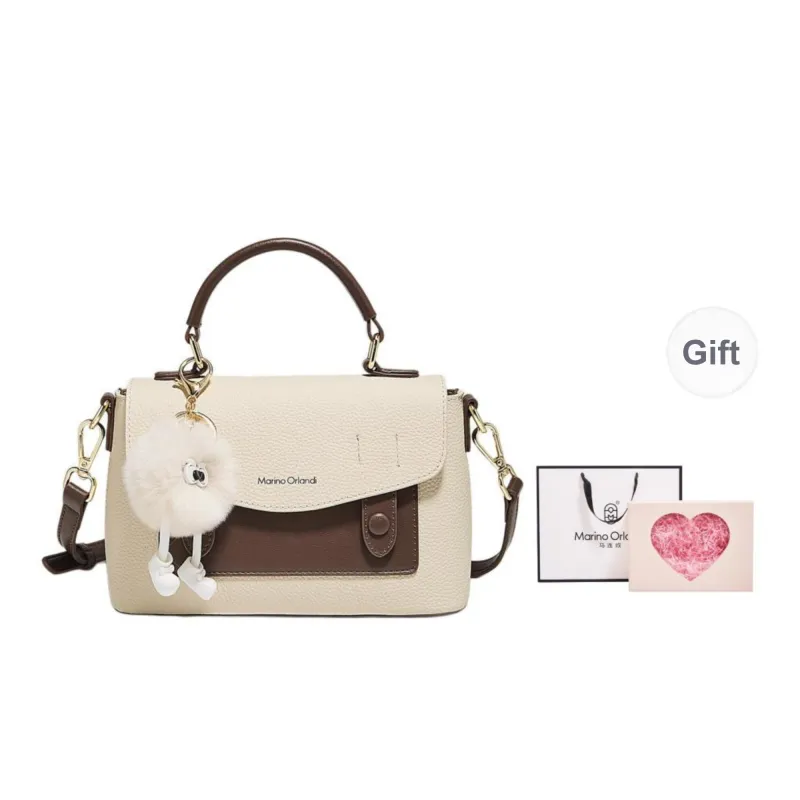 Marino Orlandi Cow Leather Shoulder Bag Medium Size Women's-12