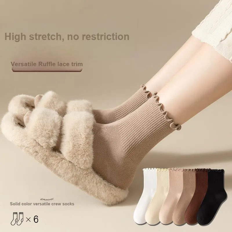 Top Melon Mid Calf Socks Women's 5 Pack-38