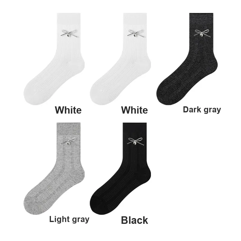 H YXIANG Mid Calf Socks Women's Combo Set-35