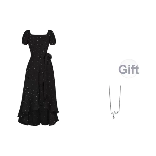 Giyu Короткий рукав Платье Женское