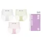 [3 Pack]White+Green+Purple