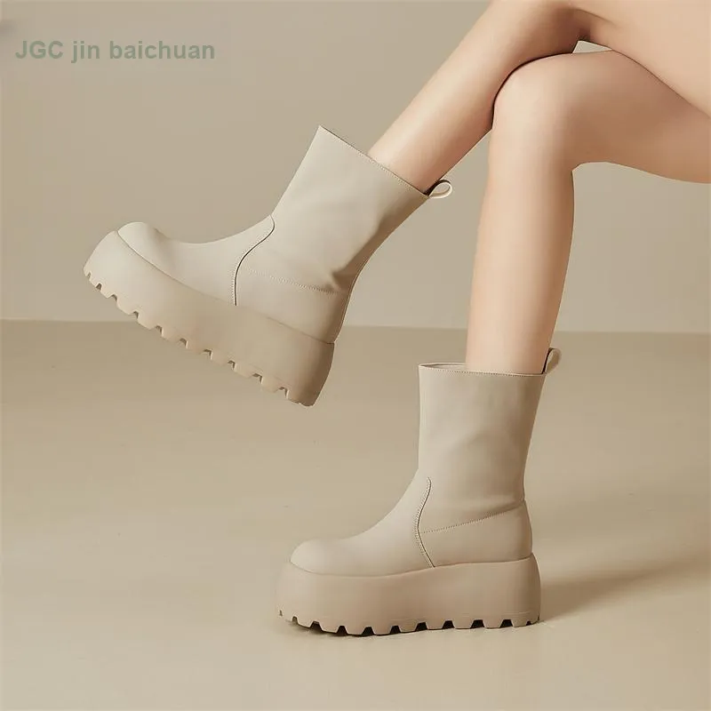 Jin Baichuan Ankle Boots Women's-16