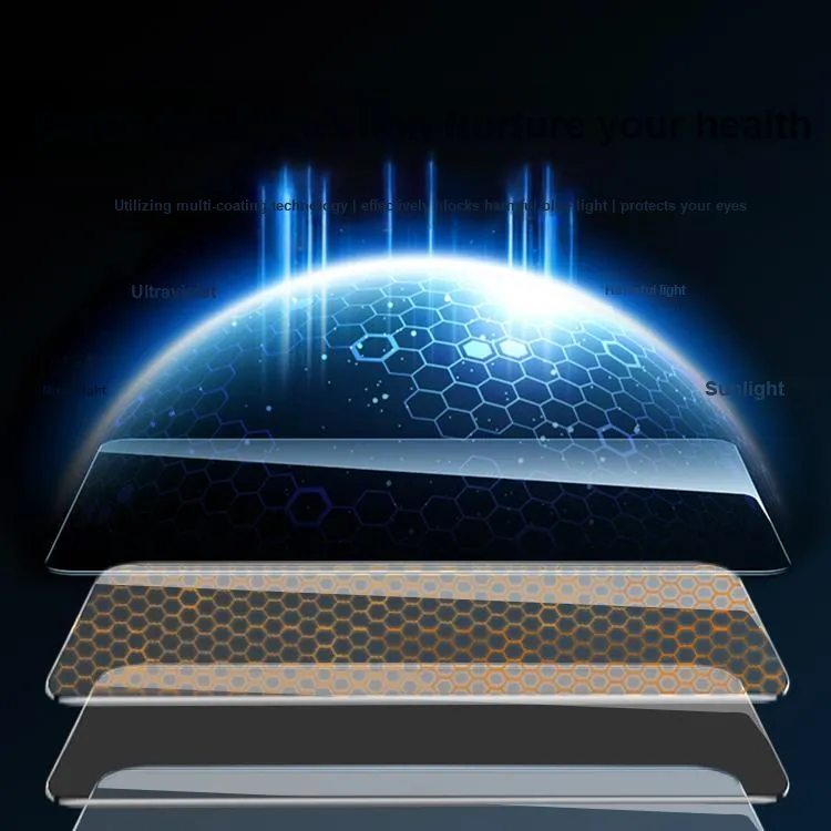 Cuttlefish Grid Flat Sheet Film Full HD Coverage Compatibility VivoPadAir 11.5 Inch-1