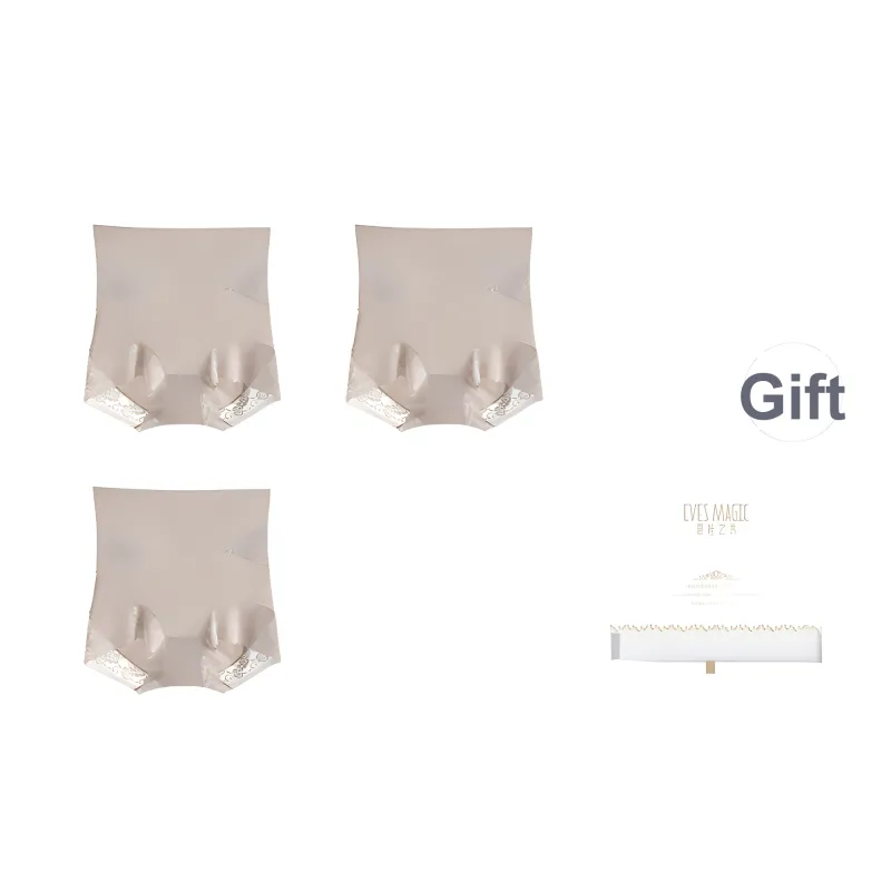 XIA.WA.ZHI.XIU Underpants Women's Shopping Bag 3 Pack-9