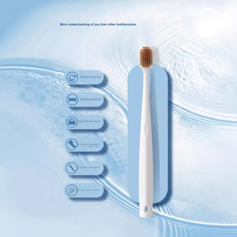 SAKURA Compact, Refined, Portable, Cute, Lightweight Toothbrushes Efficient Cleaning-5