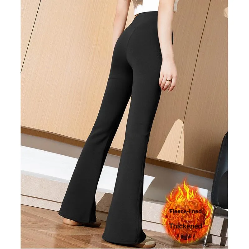 Tonlion High Rise Casual Pants Women's Black-1