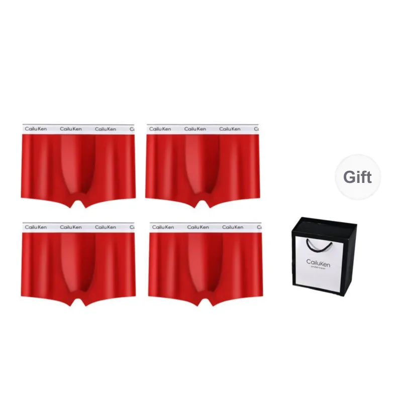 Inside The Orange Underpants Men's Gift Box Set Of 4-14
