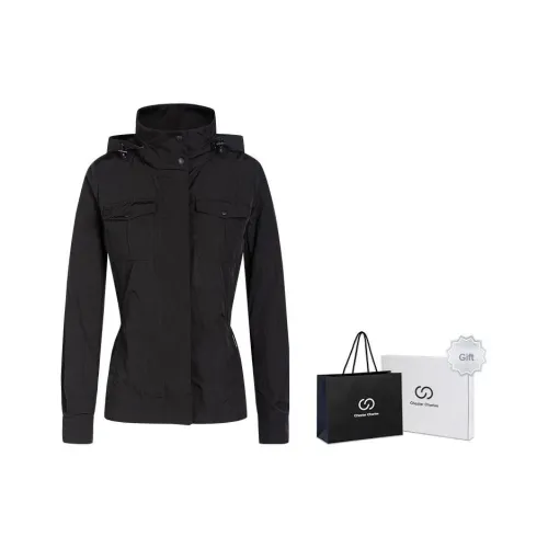 Chester Charles Тренчкот Женский Черный