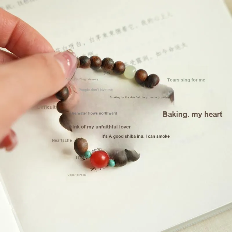 Seven Little Craftsmen Kyara Precious Wood Bracelets Unisex-5