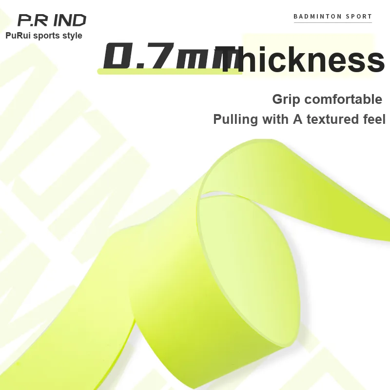 P.R IND Badminton Racket Grip Tape Polyurethane PU Thin-4