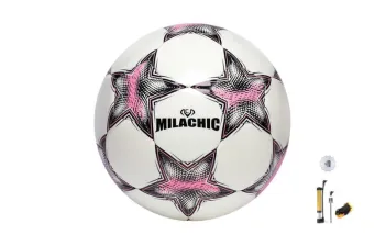MILACHIC Size 4 Ball Soccer PU Machine Stitched Soccer Ball Unisex Multicolor