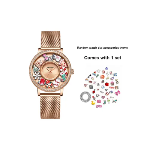 JUNO MALLET Кварцевый механизм Женские часы 36мм*36мм*9мм Золотой