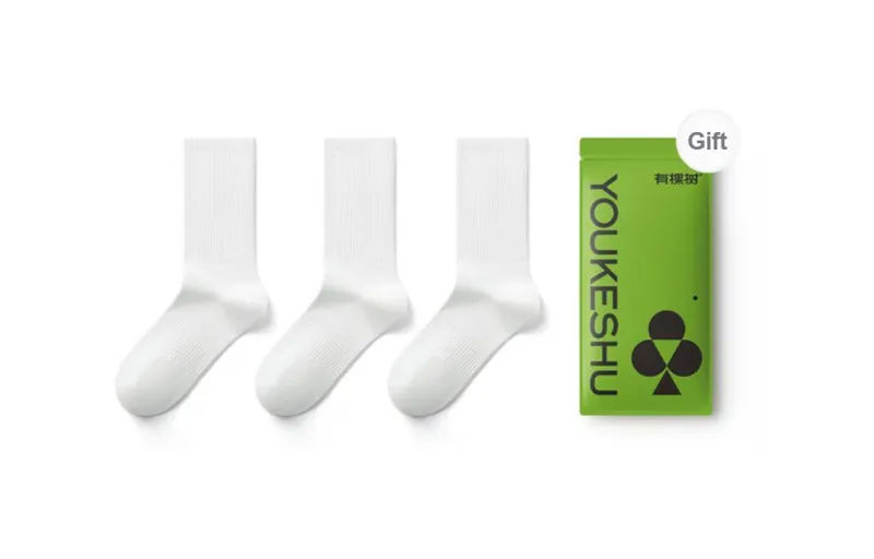 YOUKESHU Mid Calf Socks Men's 5 Pack Gift Box Set-15