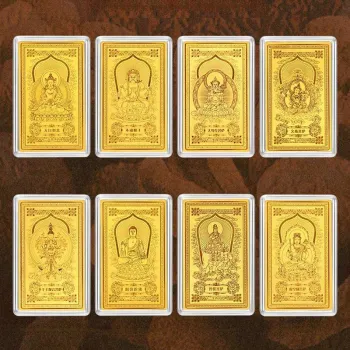 Jinghua Record Real Gold Pendants Unisex