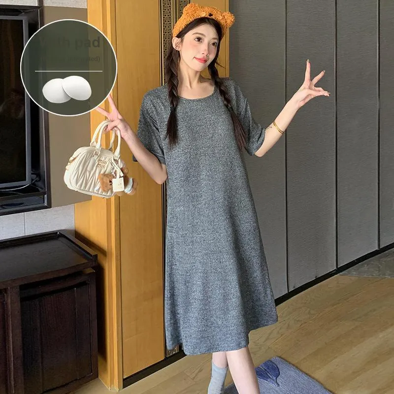 MADALLO Nightgown Women's Dark Gray-4