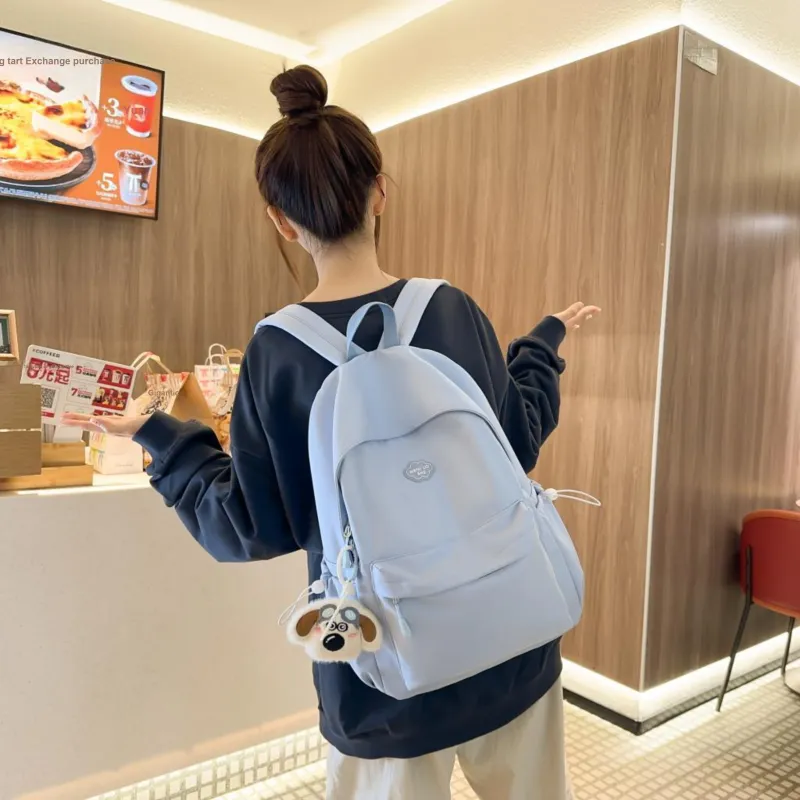 SURELAPTOP Nylon Backpack Unisex Multicolor-7