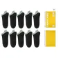 [10 Pack]10 Black