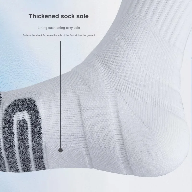 PEAK Basketball Socks Unisex 3 Pack-3