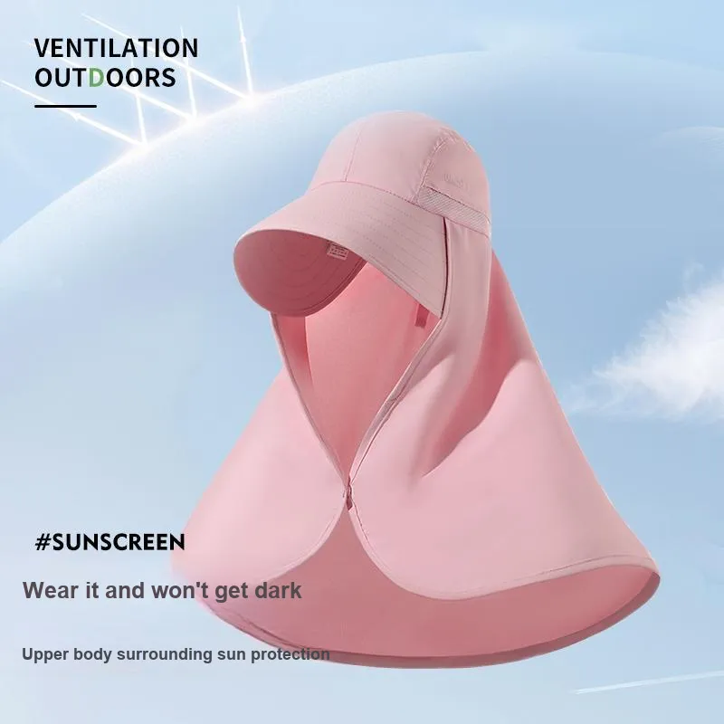 NANJIREN Polyester Sun Protection Hats Women's-6