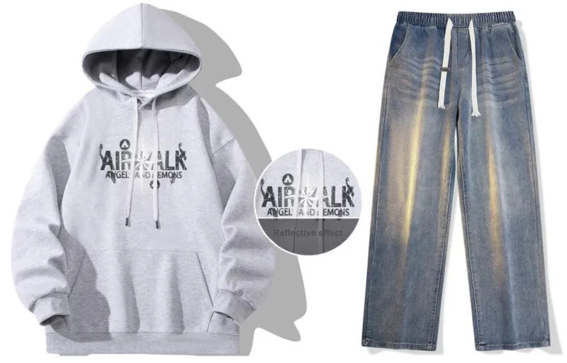 Airwalk Sweatshirt Sets Unisex-56