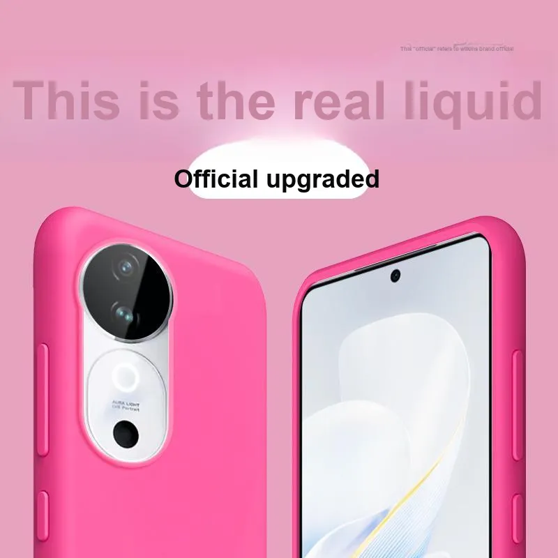 ZHUOJI Silicone Material Phone Cases Compatible With Vivo S19/S19 Pro Case Impact Resistant Advanced Fashionable Simple-15
