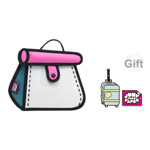 JumpFromPaper Сумка через плечо из синтетической кожи и полиэстера женская заливно-синего цвета