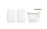 White Magnetic Clasp[1 Pair]