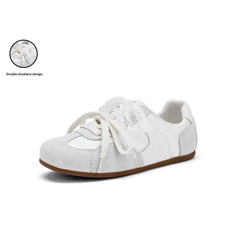 Hotwind Cream Lace Series Casual Shoes Women's Low Top Pink-1